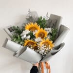 4 Sunflowers + Aster