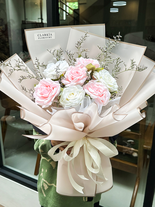 7 Rose White Pink