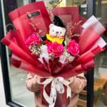 3 Rose Fuchsia Graduation