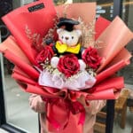 3 Rose Red Graduation