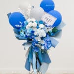 Artificial Blue Orchid Standing