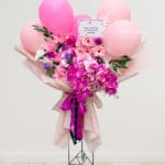 Artificial Pink Orchid Standing