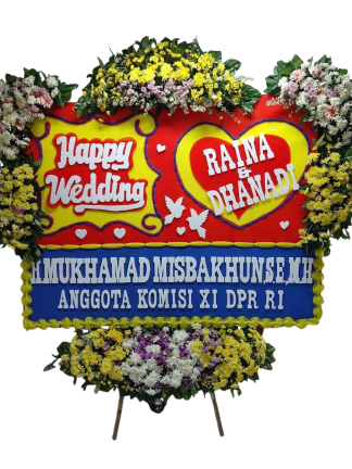 Wedding Bunga 5 Titik (1.75x2m)