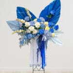 Electric Blue Standing