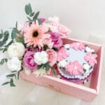 Clarkia x Pelangi Cake Pink