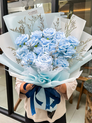 15 Rose Soft Blue