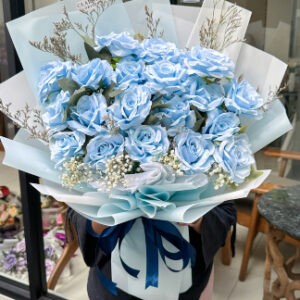 20 Rose Soft Blue