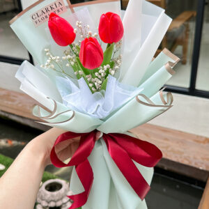 3 Tulip Red
