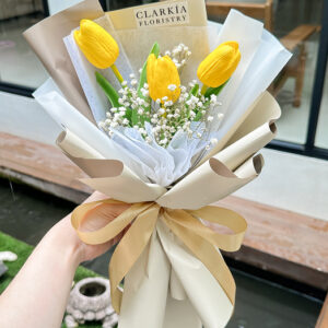 3 Tulip Yellow