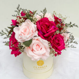 Medium Rose Bloombox Fuchsia Pink