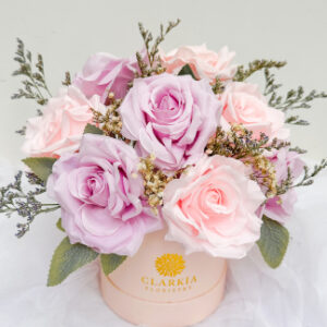 Medium Rose Bloombox Purple Pink