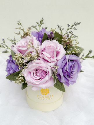 Medium Rose Bloombox Purple