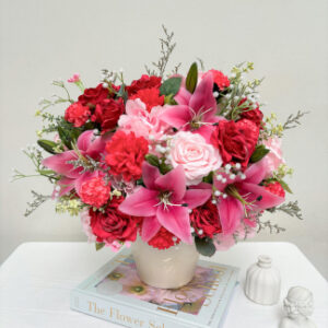 Pink Lily Vase