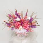 Hexagon Pink Purple Preserved