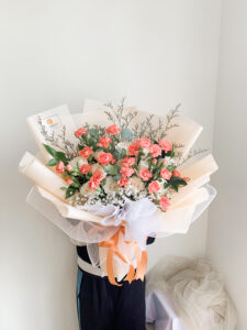 bunga untuk ulang tahun - Rose Carnation