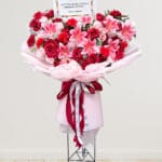 Artificial Red Rouge Standing